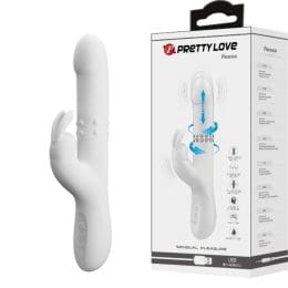 PRETTY LOVE - REESE VIBRATOR WITH SILVER ROTATION 2
